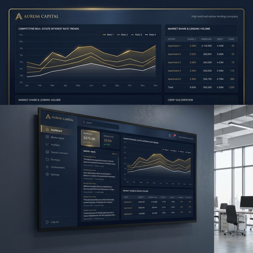 Fintech analysis dashboard - Competitive Interest Rates