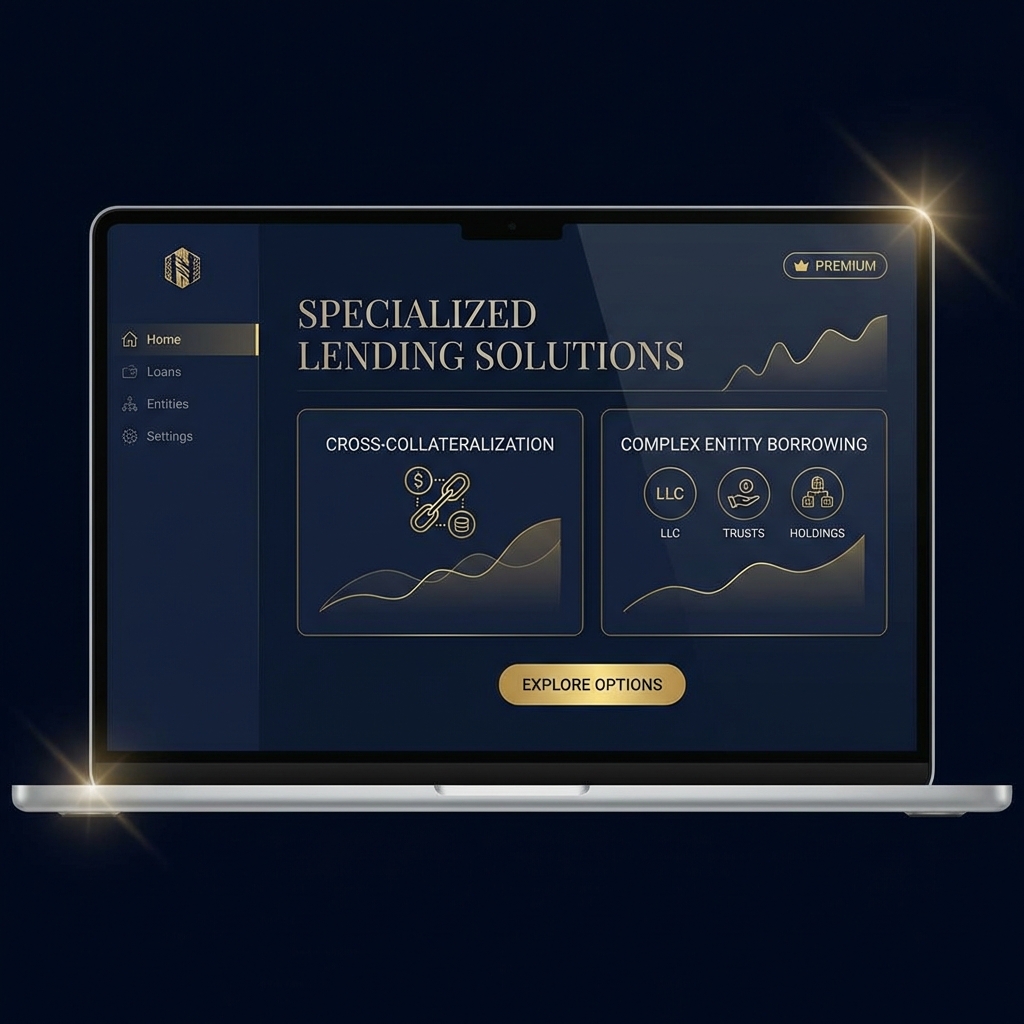 Advanced Loan Features UI - Specialized Lending Solutions